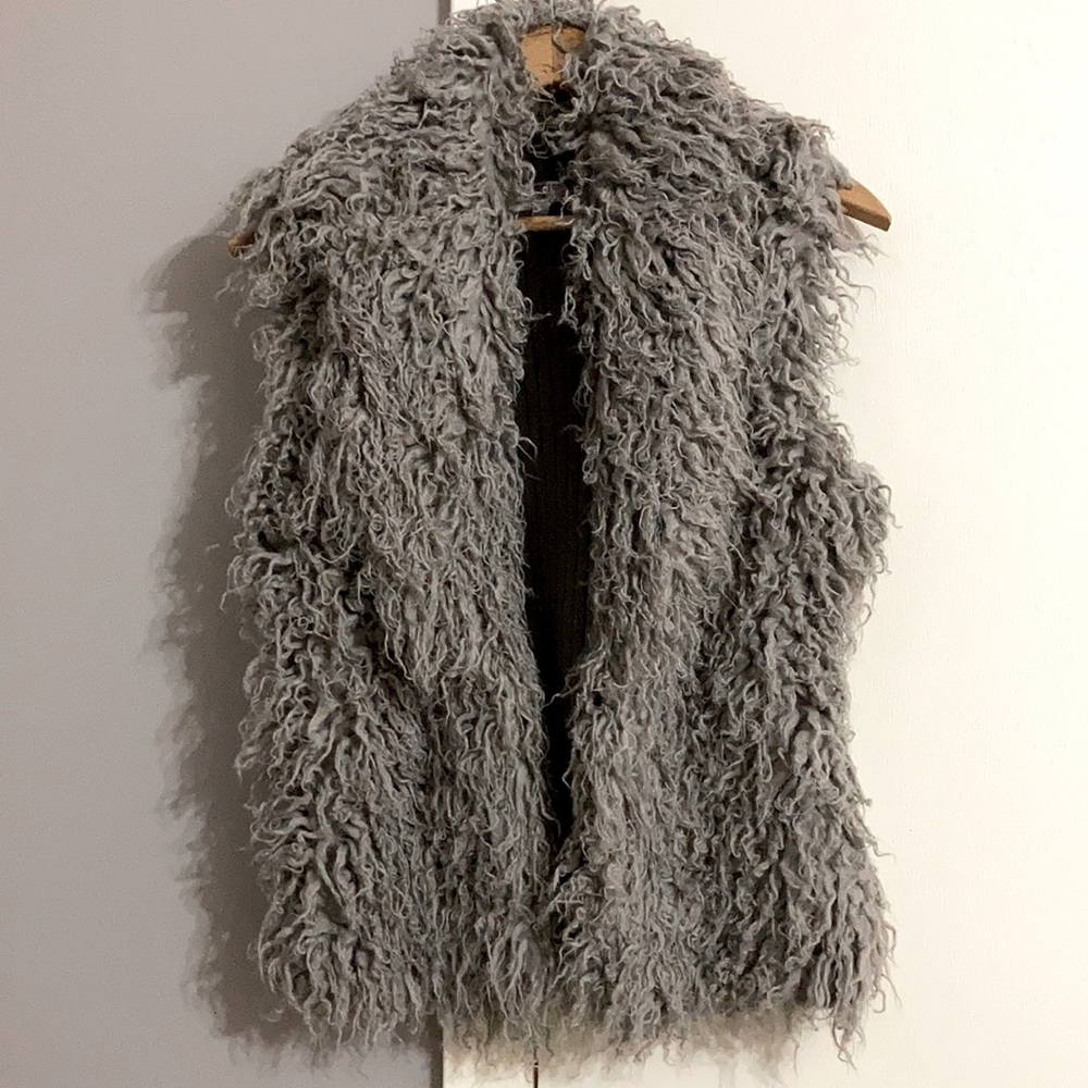 Jennifer Lopez Faux Fur Vest